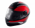 Capacete Honda com Viseira Solar _ HF3 Preto/Vermelho